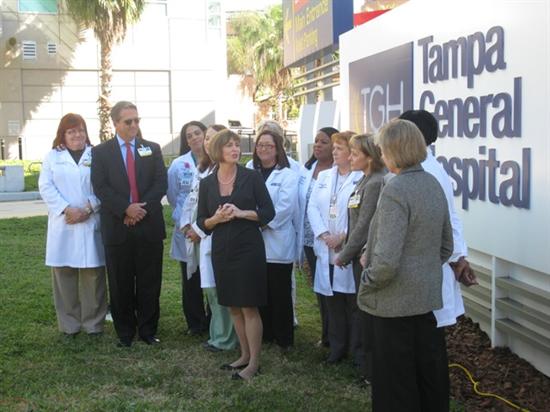 Where can you find job openings at Tampa General Hospital?